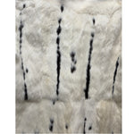 Vintage Cream/Brown Rabbit Fur Coat