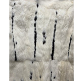Vintage Cream/Brown Rabbit Fur Coat