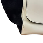 Celine Trapeze Leather 2Way Python Handle Handbag