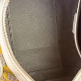 Louis Vuitton Yellow Monogram Bouclettes Speedy Round Handbag Spring 2012