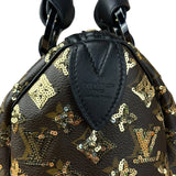 Louis Vuitton Gold Sequins Monogram Speedy Eclipse 30