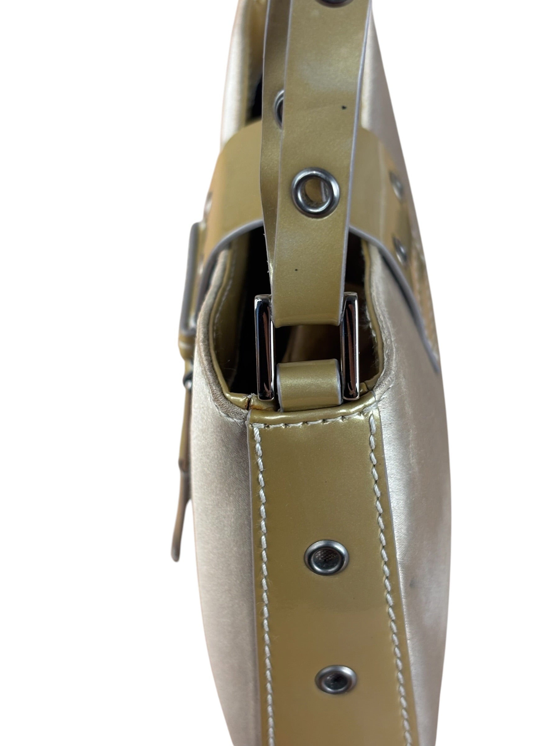 Christian Dior Mini Satin Street Hobo