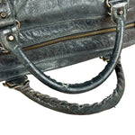 Balenciaga Vintage Dark Blue Leather Classic City Bag