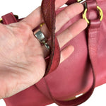 Miu Miu Pink Leather 2Way Tote Bag