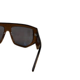 Bally 60mm Blue Lenses Geometric Sunglasses