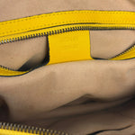 Gucci Bright Yellow GG Marmont Matelasse Shoulder Camera Bag