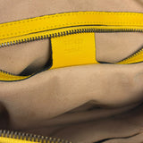 Gucci Bright Yellow GG Marmont Matelasse Shoulder Camera Bag