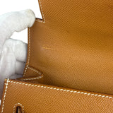 Hermes Kelly 32 Sellier Epsom Gold Handbag 1995