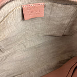 Gucci Bree Microguccissima Leather Camera Bag Pink