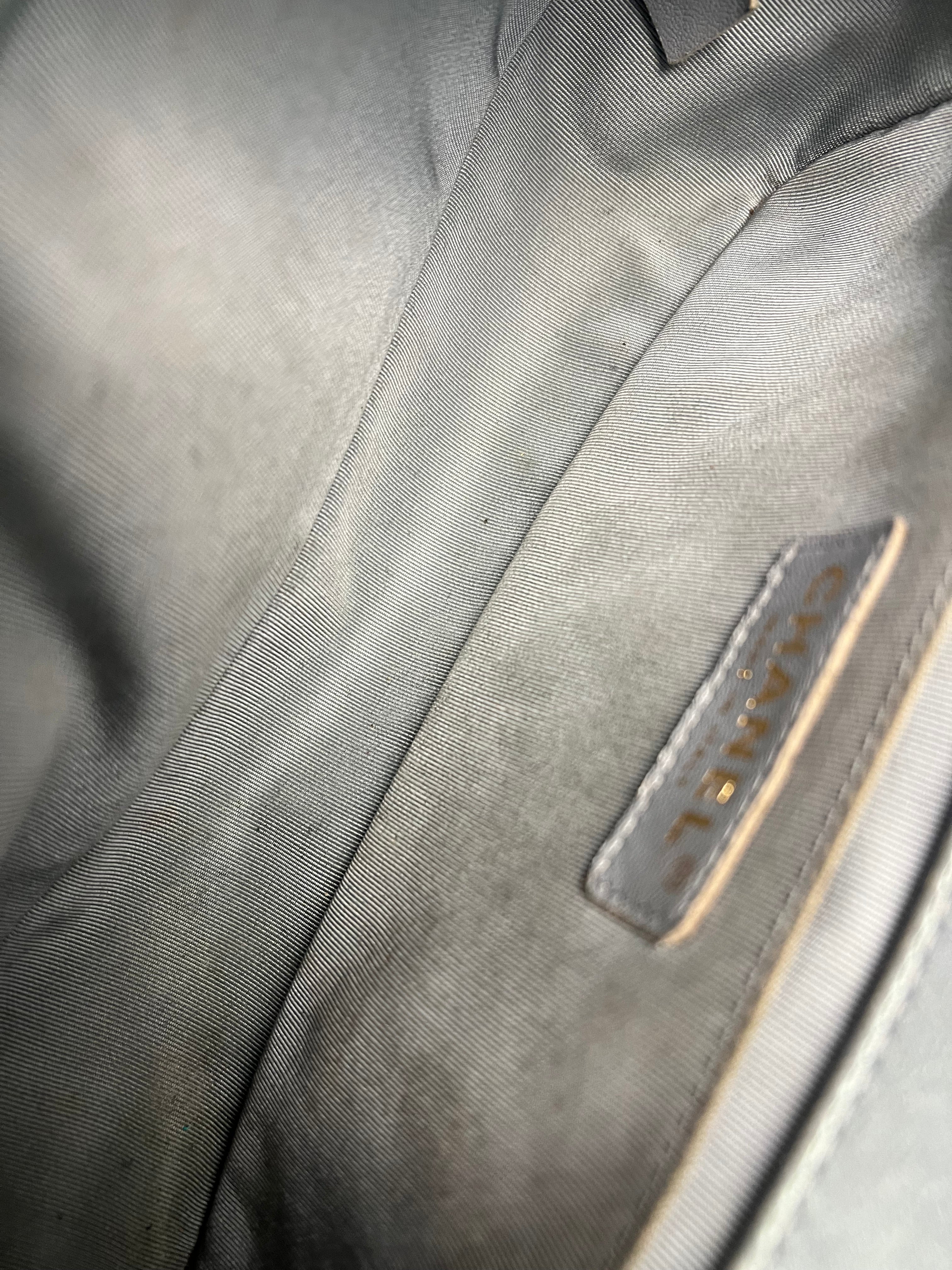 Chanel Medium Quilted Iridescent Boy Bag