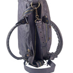 Balenciaga Purple Leather City Two-Way Bag
