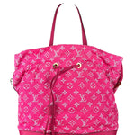 Louis Vuitton Monogram Denim Noefull MM Tote Pink