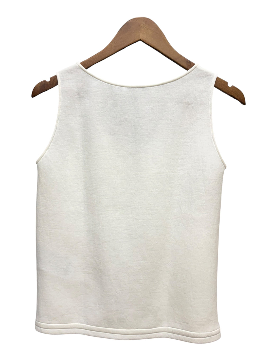 Prada Nylon/Cotton White Tank Top