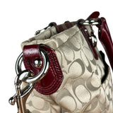 Coach Beige Signature C Tote Bag