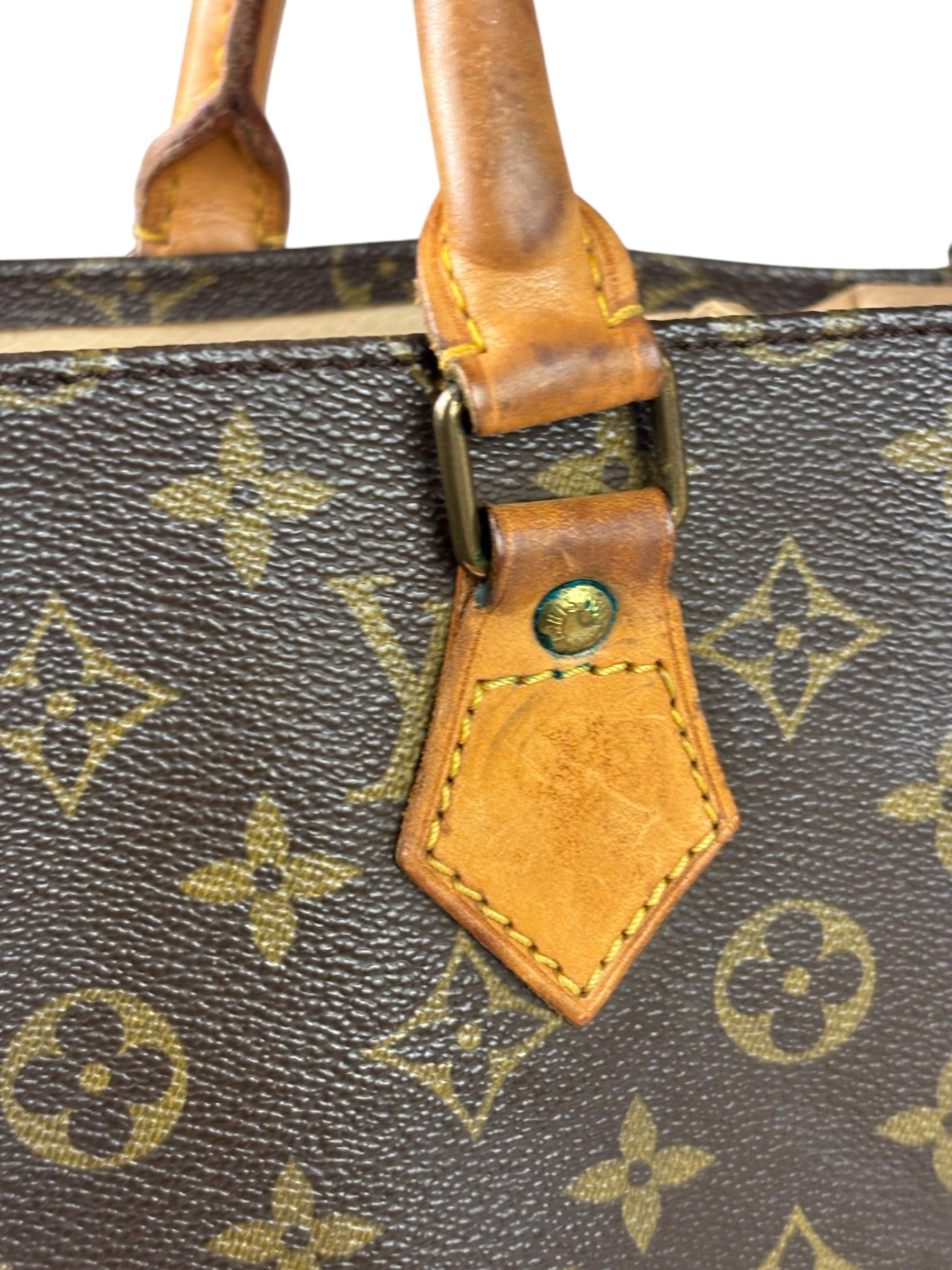 Louis Vuitton Monogram Sac Plat Tote Bag