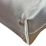 Alexander Wang Silver Satin Heiress Pouch