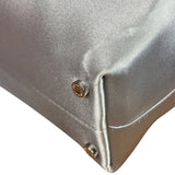 Alexander Wang Silver Satin Heiress Pouch
