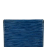 Louis Vuitton Blue Epi ID Holder