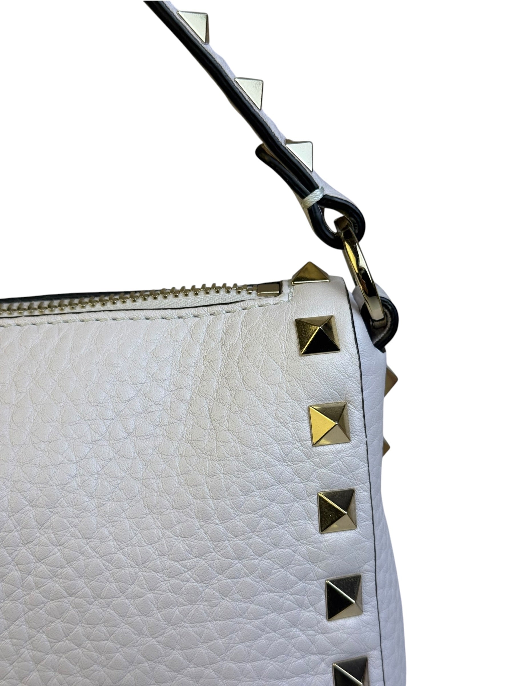 Valentino Garavani Calfskin Small Rockstud Two-Way Bag