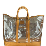 Louis Vuitton Limited Edition Transparent Vinyl Ambre Cabas Tote Bag GM