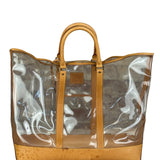 Louis Vuitton Limited Edition Transparent Vinyl Ambre Cabas Tote Bag GM