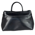 Manu Atelier Black Leather Le Cambon 35 Tote