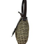 Fendi Zucchino Drawstring Flap Shoulder Bag