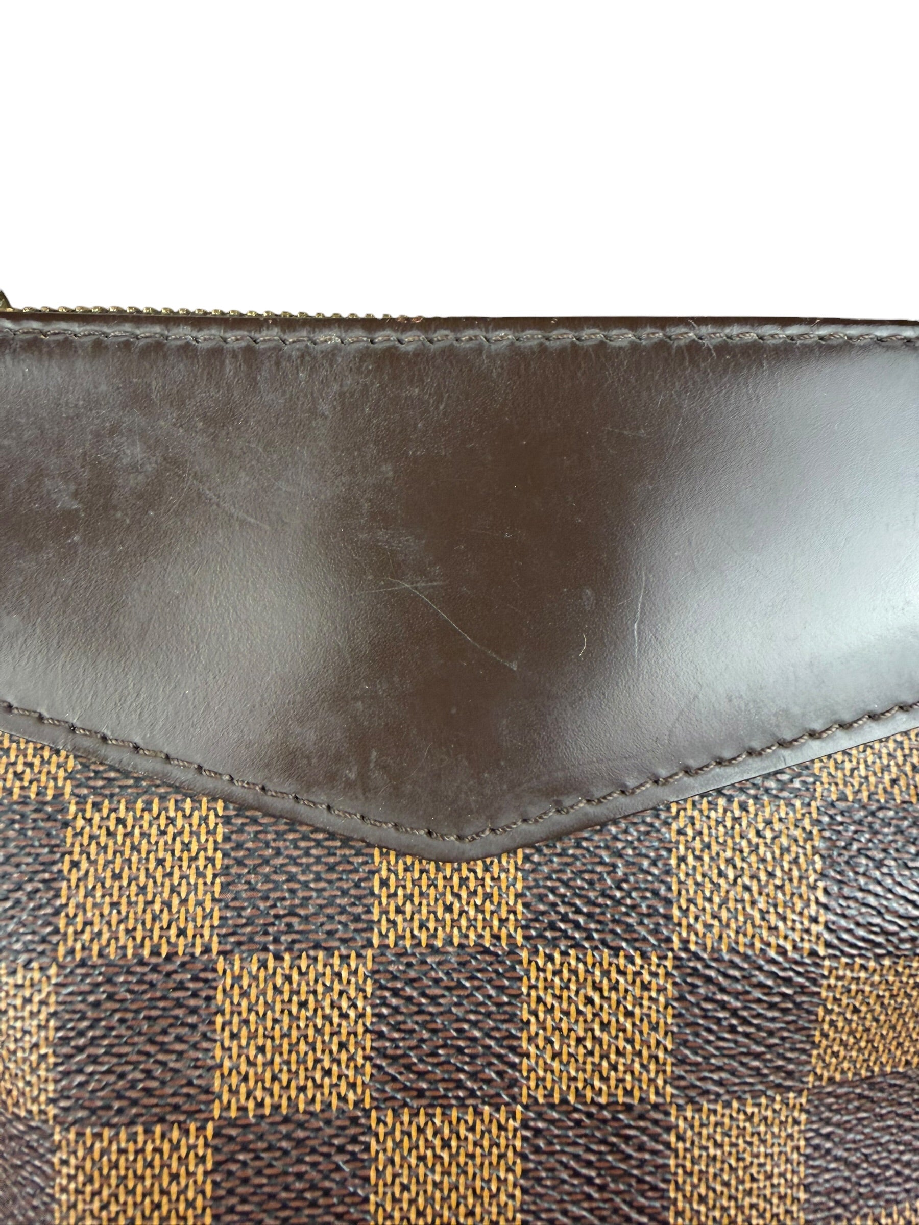 Louis Vuitton Canvas Damier Ebene Totally Shoulder/Tote Bag