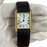 Cartier Vintage Tank White Roman Dial 1970's