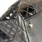 Chanel Black Quilted Leather Tote Bag 2014