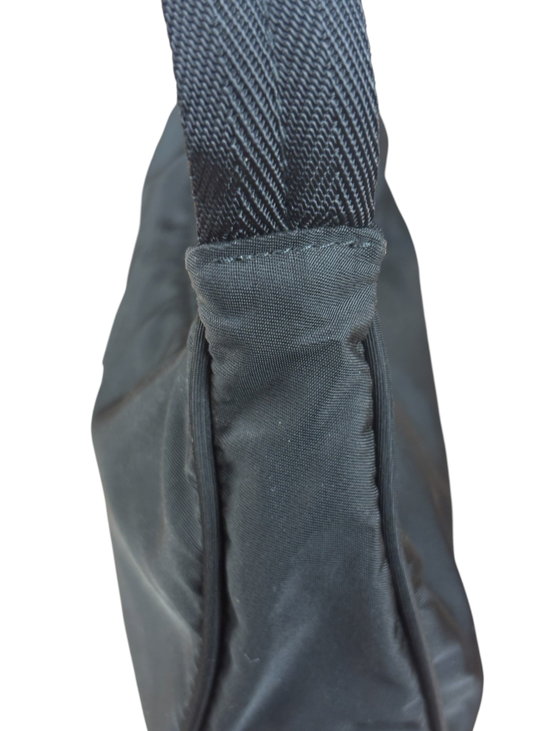 Prada Black Tessuto Nylon Shoulder Bag
