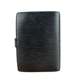 Louis Vuitton Black Epi Agenda & Silver Pen