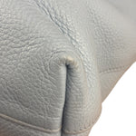 Prada Light Blue Vitello Daino Leather Tote