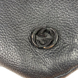 Gucci Black Leather Slouchy Hobo Bag