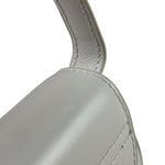 Diesel White Leather 1DR XS Two-Way Mini Bag