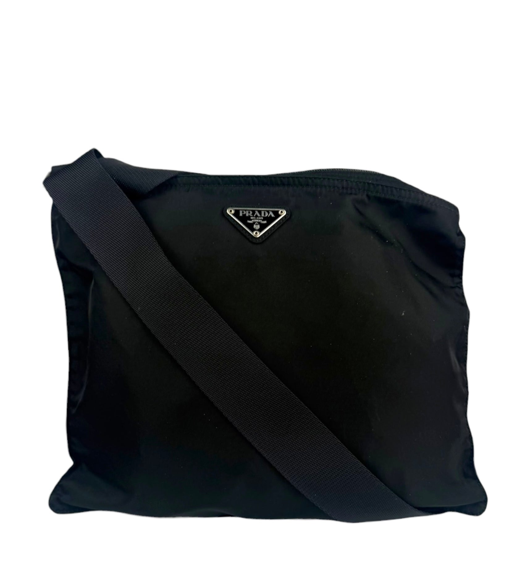 Prada Black Nylon Crossbody Bag