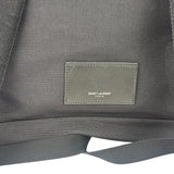 YSL Black Nylon/Leather Trim City Multi-Patch Backpack