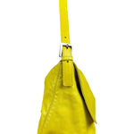 Fendi Yellow Leather Mamma Baguette