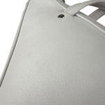 Balenciaga White Leather Triangle 2Way Bag