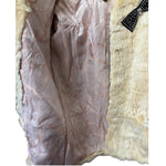 Language Vintage Rabbit Fur Coat