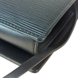 Louis Vuitton Black Epi Honfleur Shoulder Bag