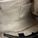 Gucci Black Leather Horsebit Flap Shoulder Bag