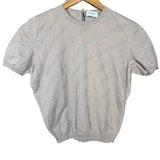 Balenciaga All Over Logo Short Sleeve