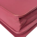 Chanel Pink Lambskin Mademoiselle Flap Wallet On Chain 2018