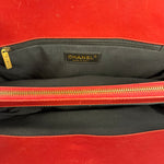 Chanel Red Leather Large Jetsetter Boy 2Way Handbag 2011