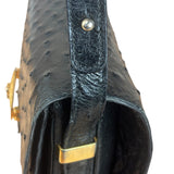 Balenciaga Vintage Black Leather Shoulder Bag