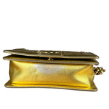 Chanel Gold Metallic CC Boy Bag 2014