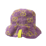 Gucci Pink/Yellow GG  Small Terry Bucket Hat