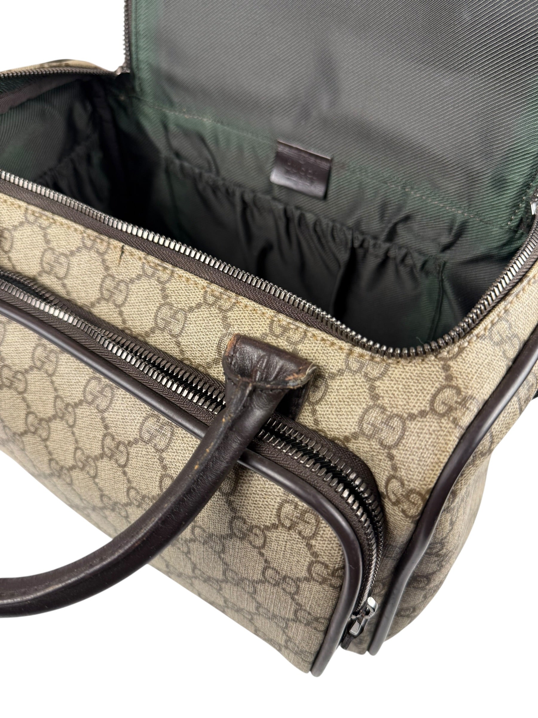 Gucci GG Coated Canvas Mini Travel Bag