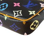 Louis Vuitton x Takashi Murakami Black Monogram Pochette
